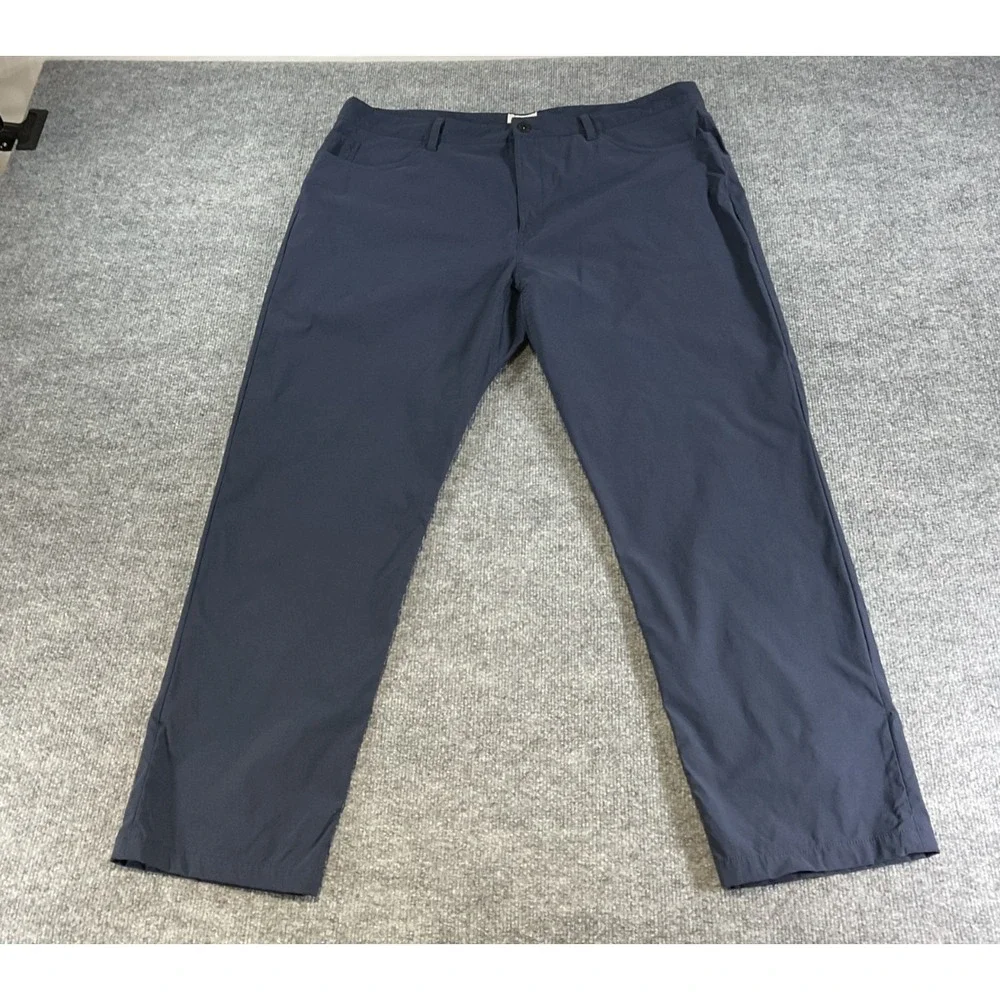 The North Face Pants Mens 40x30 Navy Blue Hiking Outdoor Stretch Performance Tra
